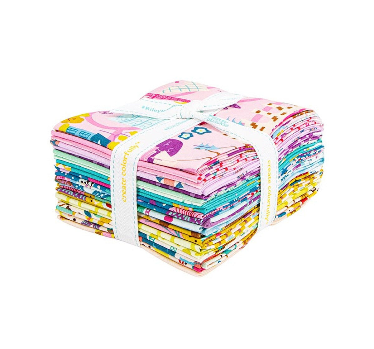 Fabric Riley Blake The Genesis of a Journey 15pc Fat Quarter Bundle FQ-16930-15