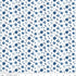Fabric Riley Blake White Floral Blue Blooms and Threads by the Quarter Yard C17122-WHITE
