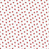Pattern of red ladybugs on a white background