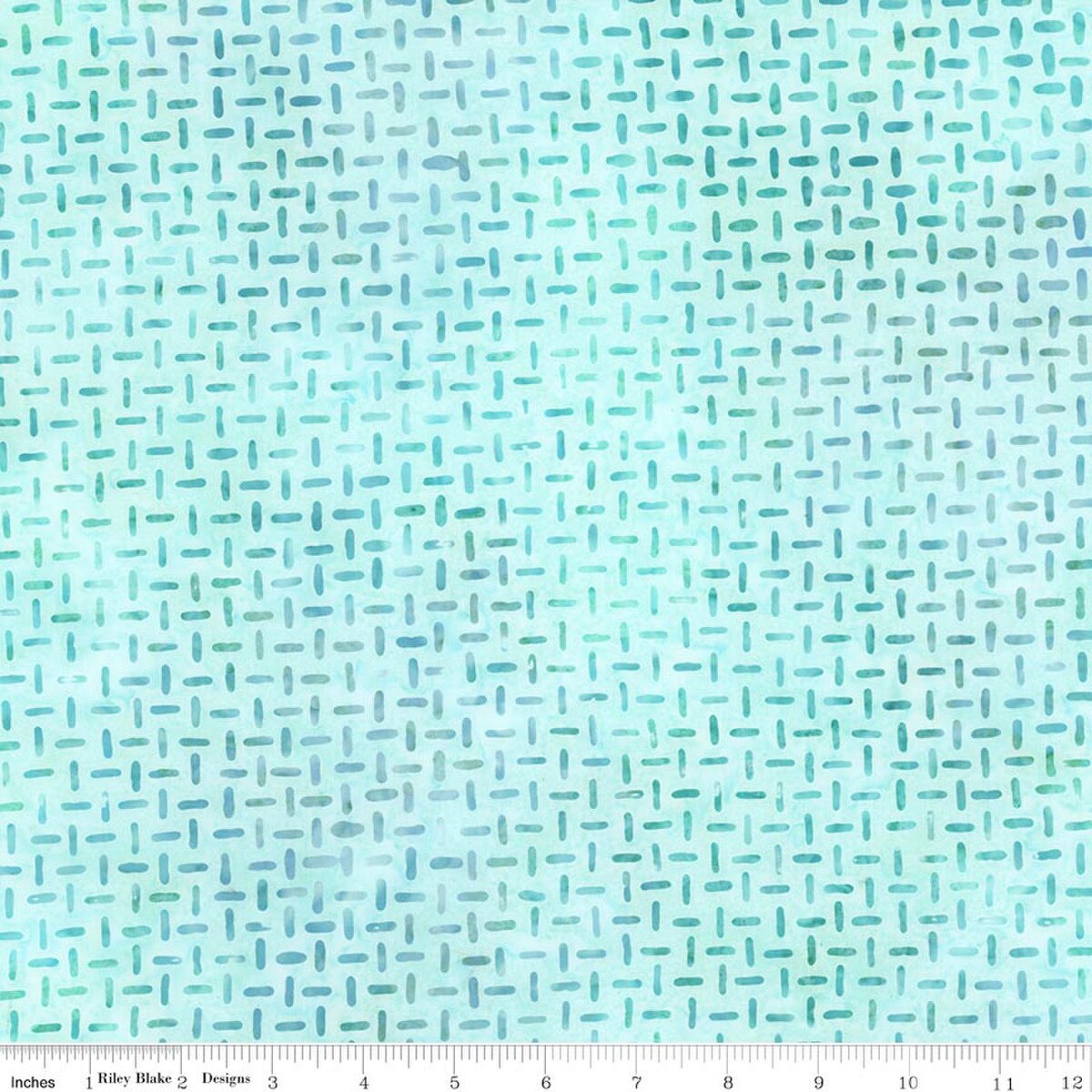 Fabric Riley Blake Winter Mint Silver Shores Expressions Batiks by the Quarter Yard BT23551-280