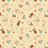 Fabric Riley Blake Yellow Animal Toss Baby Boy Designer Flannel by the Quarter Yard F17500-YELLOW