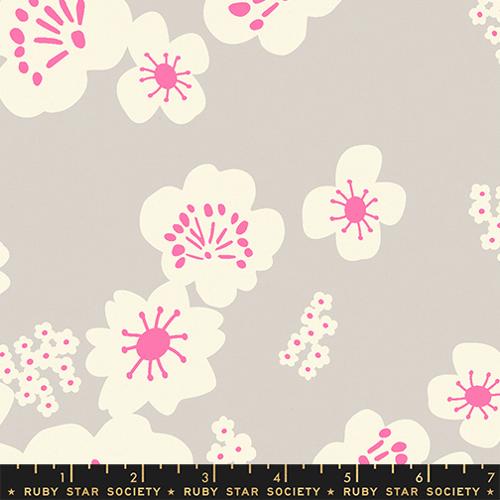 Fabric Ruby Star Society Canvas Sandbox Hana Double Gauze in Linen Blend Paper Cuts 2 by the Quarter Yard RS1115-13L