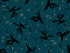 Fabric Ruby Star Society Metallic Galaxy Etched Dragons Fireglow by the Quarter Yard RS2131-14M