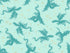Fabric Ruby Star Society Metallic Mint Etched Dragons Fireglow by the Quarter Yard RS2131-13M