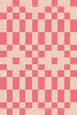 Checkered pattern with pink and beige squares