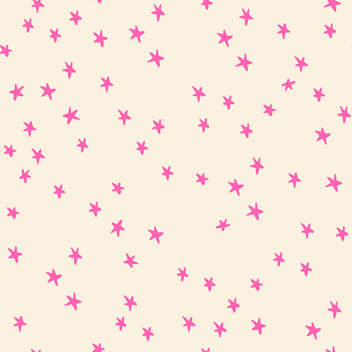 Fabric Ruby Star Society Neon Pink Starry by the Quarter Yard RS4109-36