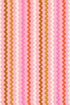 Patterned paper with wavy lines in pink, orange, and brown on a light background