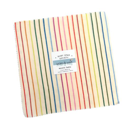 Fabric Ruby Star Society Precuts Warp and Weft Mystic Fable 10" Layer Cake RS4123LC