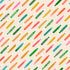 Pattern of colorful seam ripper on a beige background