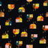Fabric Ruby Star Society Soft Black Little House Mystic Fable by the Quarter Yard RS4146-14