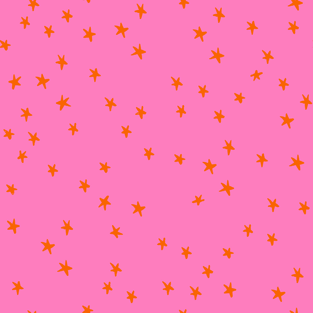 Fabric Ruby Star Society Vivid Pink Starry by the Quarter Yard RS4109-41