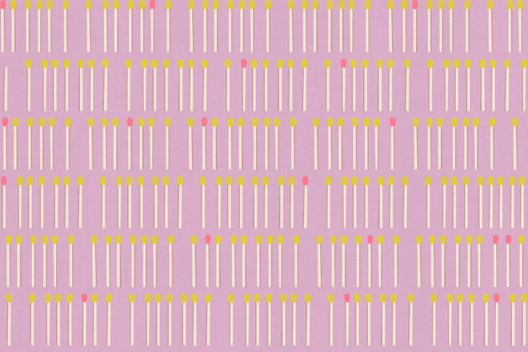 Pattern of vertical lines with small colored dots on a purple background