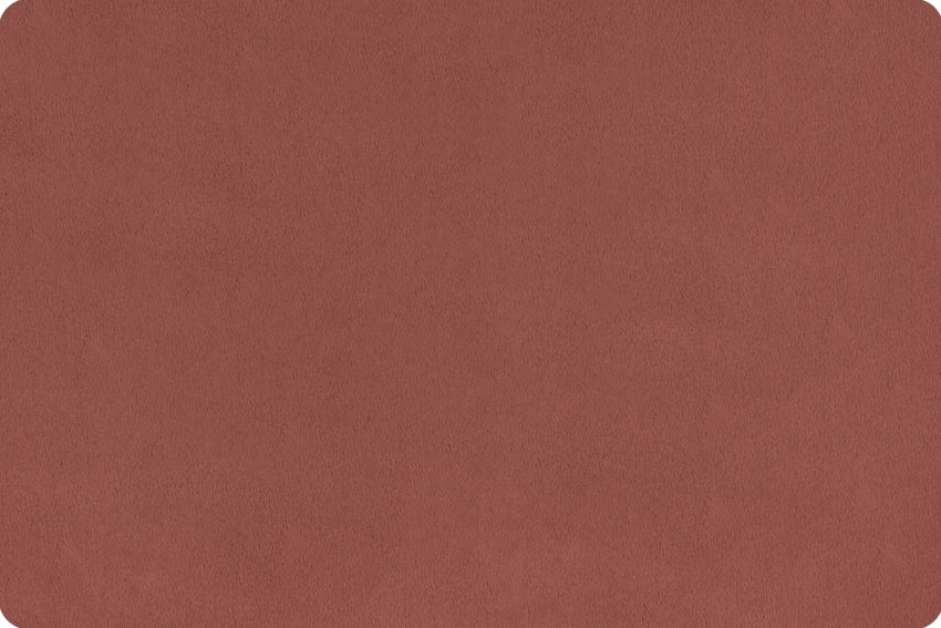 Fabric Shannon Cedarwood 90" Extra Wide Solid Cuddle 3 by the Quarter Yard C390-CEDARWOOD