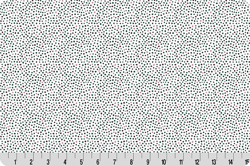 Fabric Shannon Multi Garden Dot Meet Me in the Garden Quilting Cuddle by the Quarter Yard QC-GARDENDOT