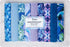 Fabric Shannon Precuts Wanderlust Blue Quilting Cuddle 9pc Fat Quarter Pack CKFQ9WANDERLUST-BLUE