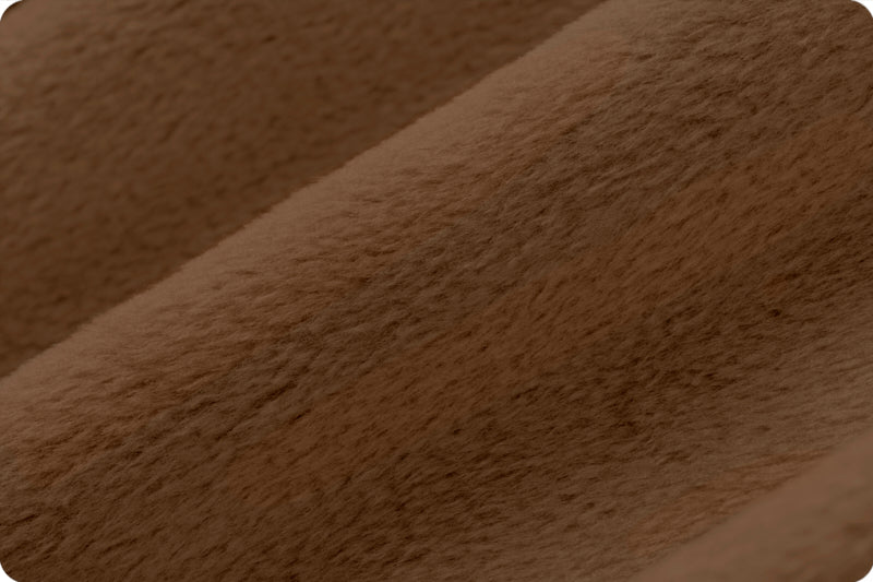 Fabric Shannon Truffle 90" Extra Wide Solid Cuddle 3 by the Quarter Yard C390-TRUFFLE