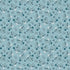 Fabric Stof Aqua Flower Branches The Sweetest Embrace by the Quarter Yard 4514-537
