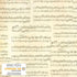 Fabric Stof Beige Sheet Music Classically Yours by the Quarter Yard 4504-053