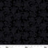 Fabric Studio E Black Mums and Leaves Dark Shadows by the Quarter Yard 8908-99