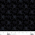 Fabric Studio E Black Ribbon Swirl Dark Shadows by the Quarter Yard 8905-99