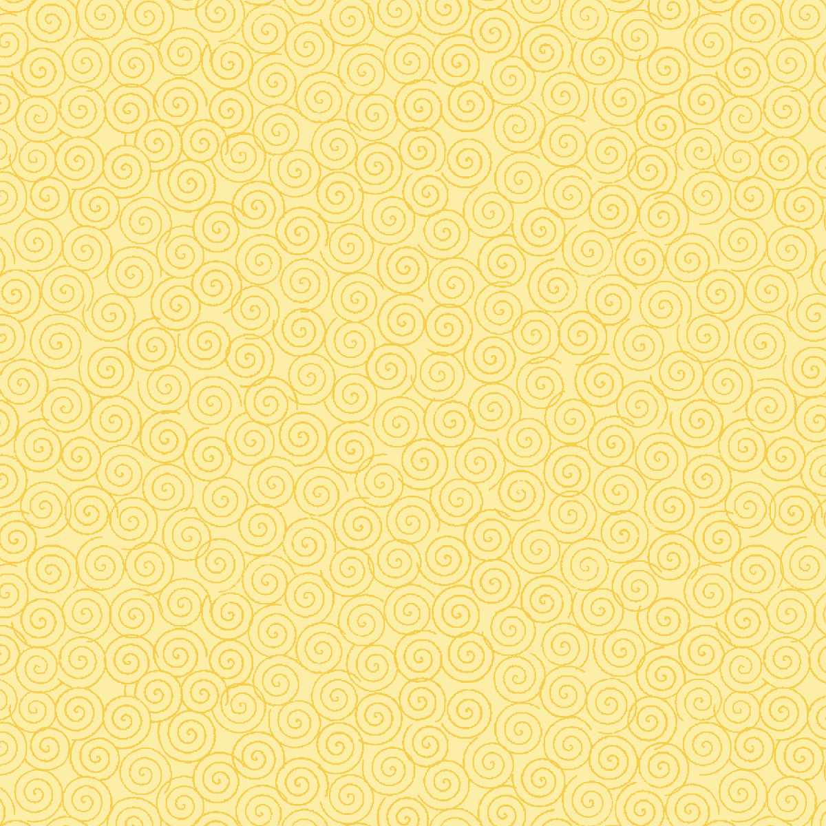 Pattern of small concentric circles on a yellow background