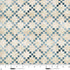 Fabric Studio E Cream Plaster 9 Patch Behind Blue Eyes by the Quarter Yard 8653-14