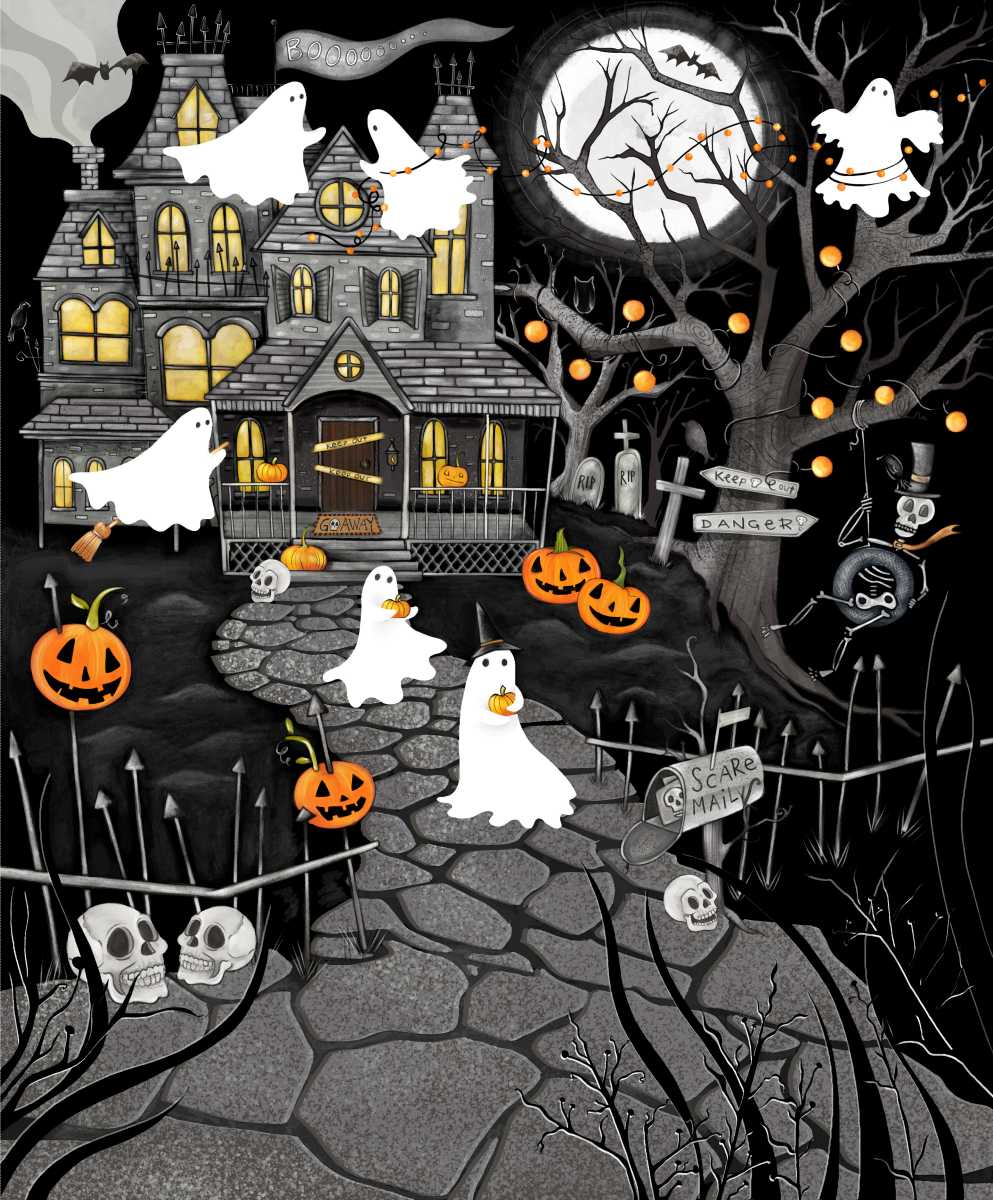Fabric Studio E I Made A Boo-Boo Panel 8987P-99