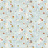 Fabric Studio E Ice Colorful Acorns Free Falling by the Quarter Yard 9023-17
