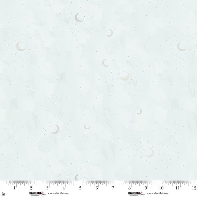 Fabric Studio E Ice Pale Moon Sweet Child of Mine by the Quarter Yard 8664-17
