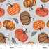 Fabric Studio E Light Gray Pumpkins Paranormal Parade by the Quarter Yard 8323-09