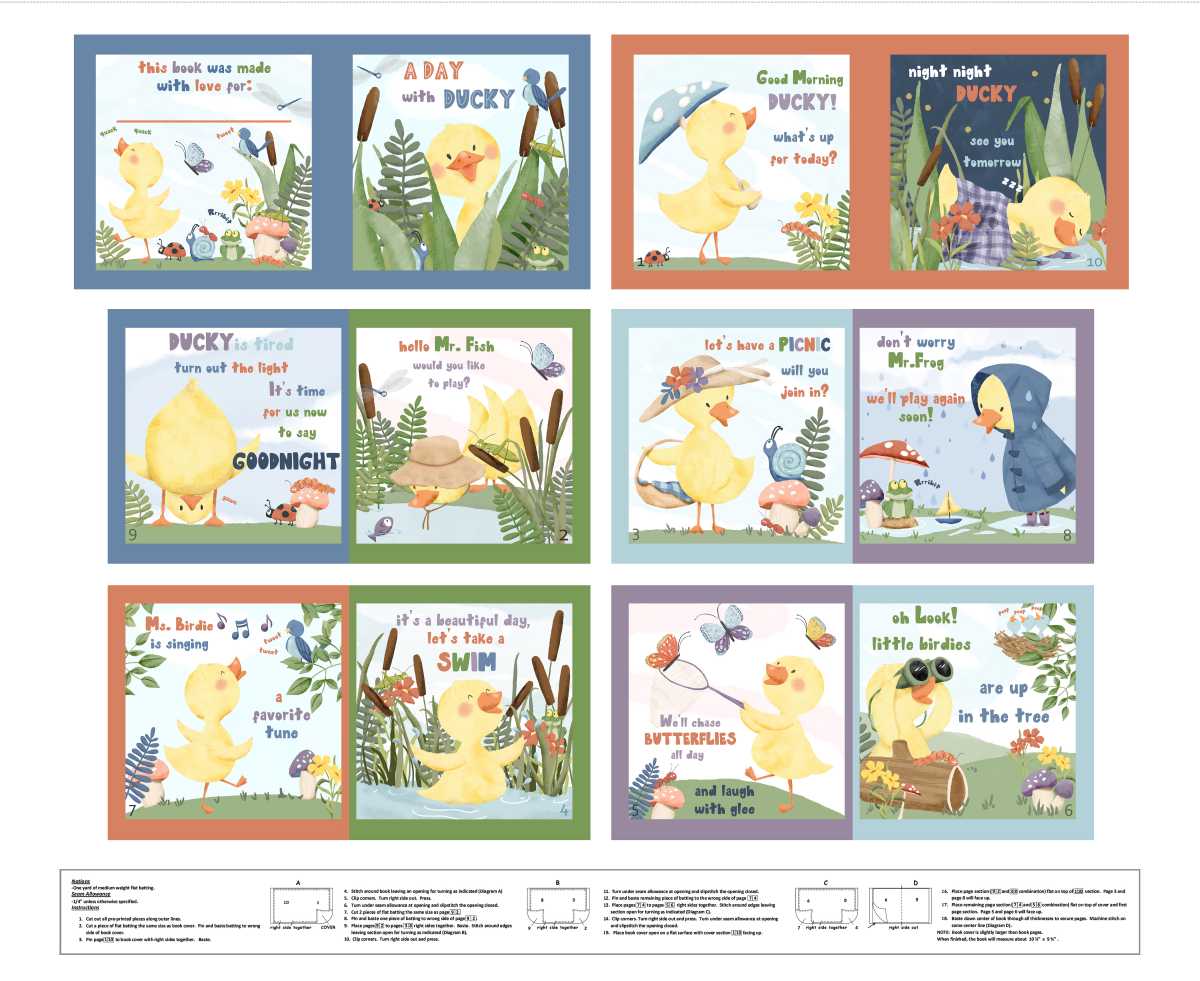 Collection of children's book covers featuring a yellow duckling in various scenarios.