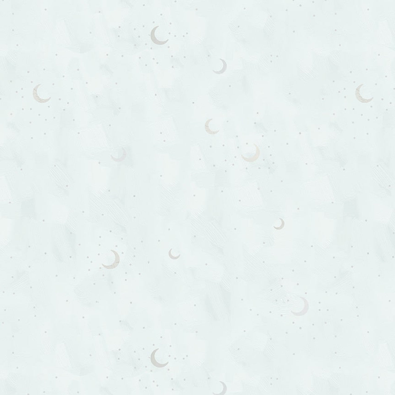 Fabric Studio E Pale Blue Pale Moon Sweet Child of Mine Minky by the Quarter Yard 8664MK-17