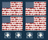 Fabric Studio E Patriotic Pieces of America 36" Placemats Panel 8598P-103
