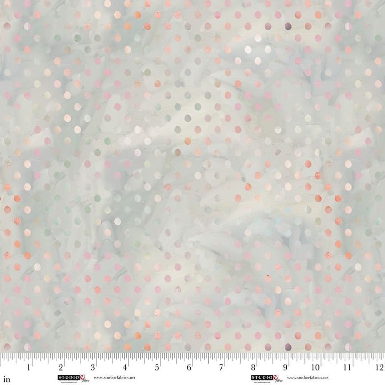 Fabric Studio E Pigeon Shaded Dot Sweet Child of Mine by the Quarter Yard 8666-92