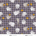 Fabric Studio E Purple Ghosts Haunted Acre Wood by the Quarter Yard 9138-59