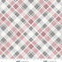 Fabric Studio E Rose Bias Plaid Pretty Scary by the Quarter Yard 8948-29