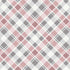 Fabric Studio E Rose Bias Plaid Pretty Scary by the Quarter Yard 8948-29