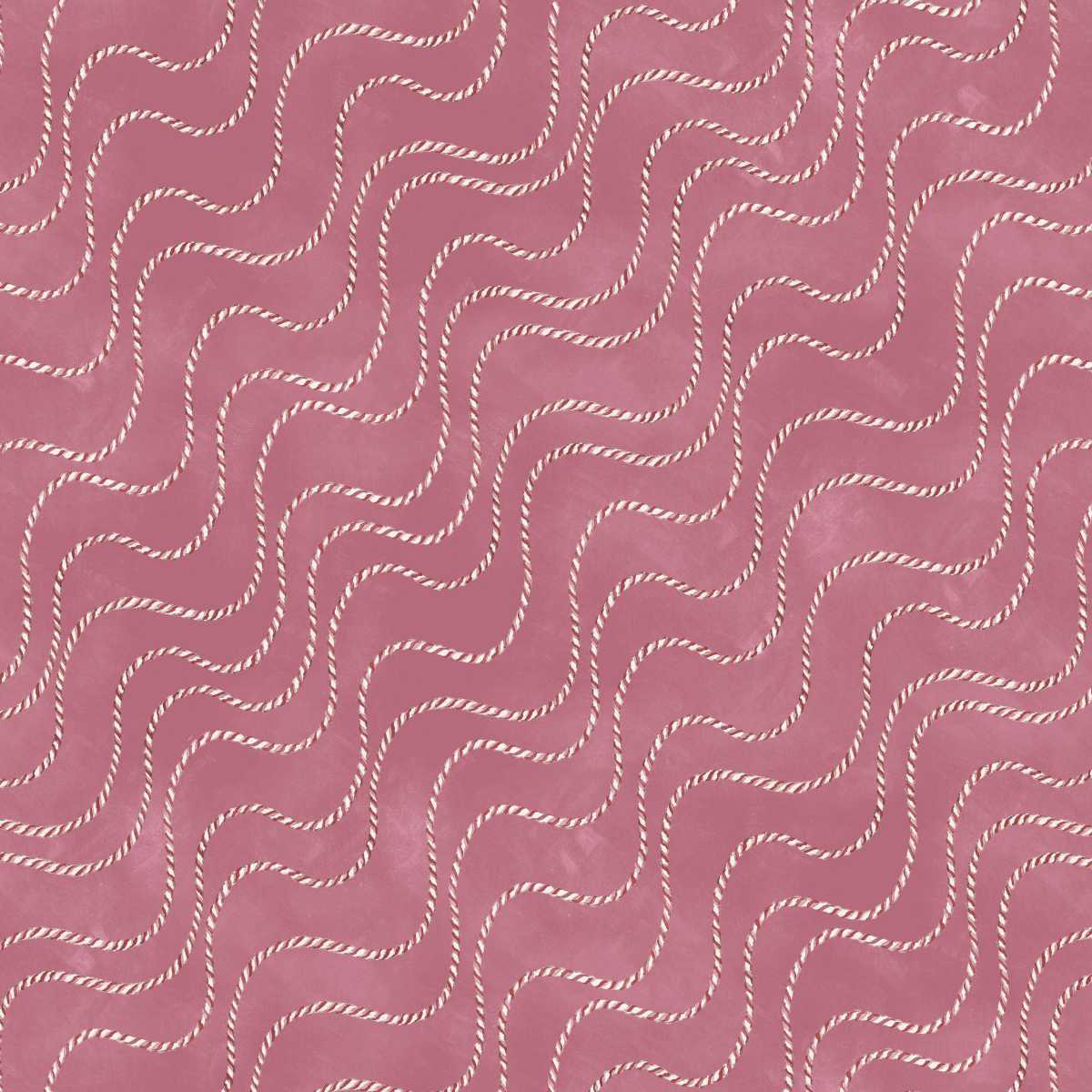 Wavy line pattern on a pink background