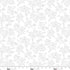 Fabric Studio E White on White Delicate Floral Best of Cream & Sugar by the Quarter Yard 8933-01W