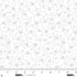 Fabric Studio E White on White Swirling Snowflakes Best of Cream & Sugar by the Quarter Yard 8935-01W