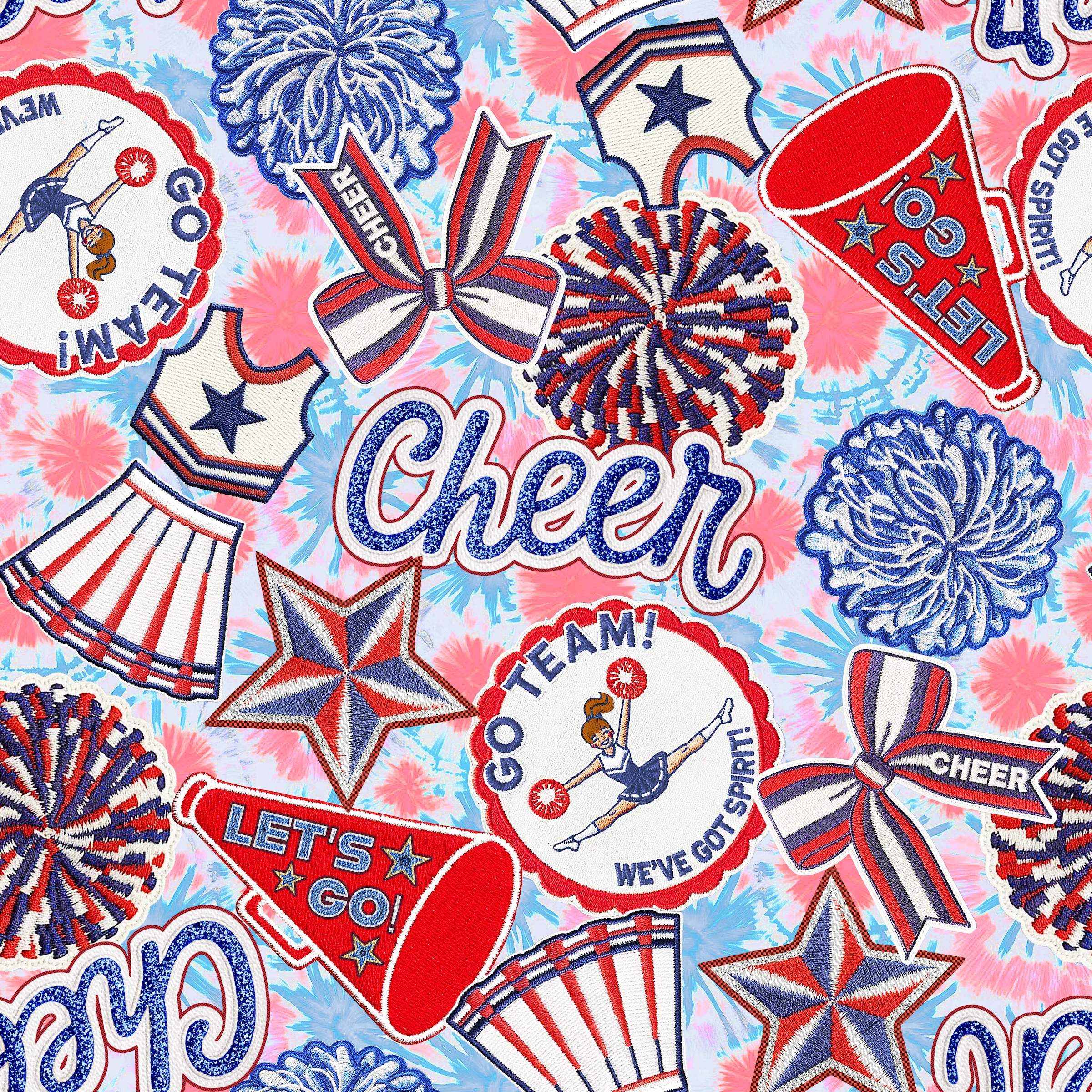 Fabric Sykel Enterprises Cheer Game On by the Quarter Yard 10557-CHEER