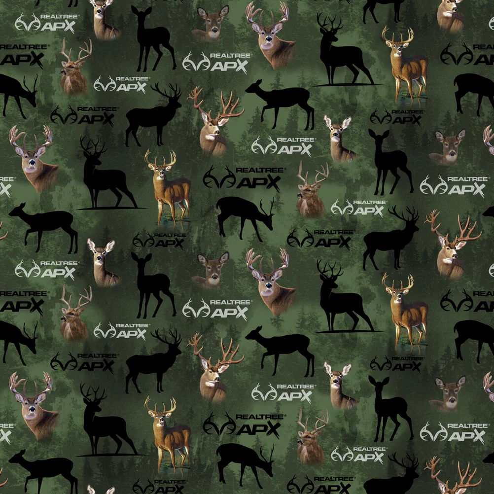 Fabric Sykel Enterprises Forest Realtree APX by the Quarter Yard 10536