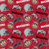 Fabric Sykel Enterprises Ohio State University Tone on Tone by the Quarter Yard OHS1178