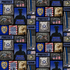 Fabric Sykel Enterprises Police Department Camo Flag Block by the Quarter Yard 1339PD
