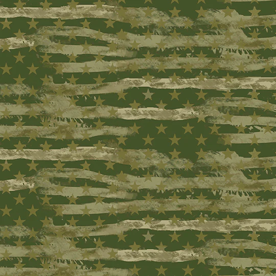 Fabric Sykel Enterprises Sage Military Camo Flag by the Quarter Yard 1341SAGE