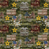 Fabric Sykel Enterprises U.S. Army Camo Flag by the Quarter Yard 1338A