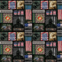Fabric Sykel Enterprises U.S. Marines Camo Flag Block by the Quarter Yard 1339M