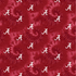Fabric Sykel Enterprises University of Alabama Tie Die by the Quarter Yard AL1316