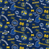 Fabric Sykel Enterprises University of Michigan Home State by the Quarter Yard MCHG1208