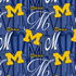 Fabric Sykel Enterprises University of Michigan Letters by the Quarter Yard MCHG1372